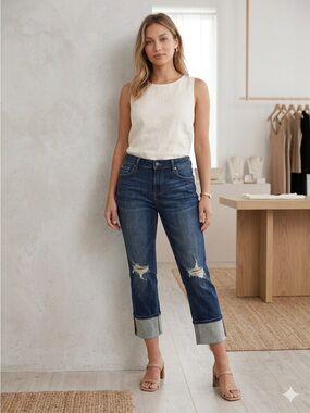 KUT from the KLOTH Cameron Straight Leg Jeans - Size 8
